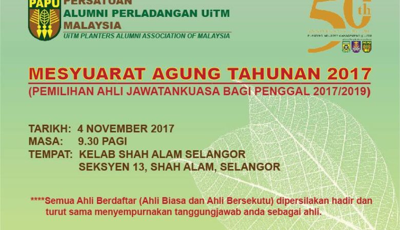 Annual General Meeting 2017 / Election of Division of 2017/2019
